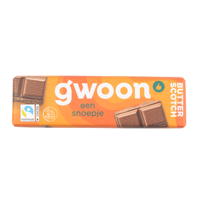 G'woon Chocoladereep butterscotch