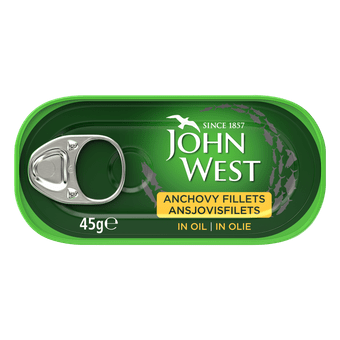 John West Ansjovisfilets in zonnebloemolie