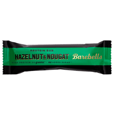 Barebells Protein reep hazelnut & nougat
