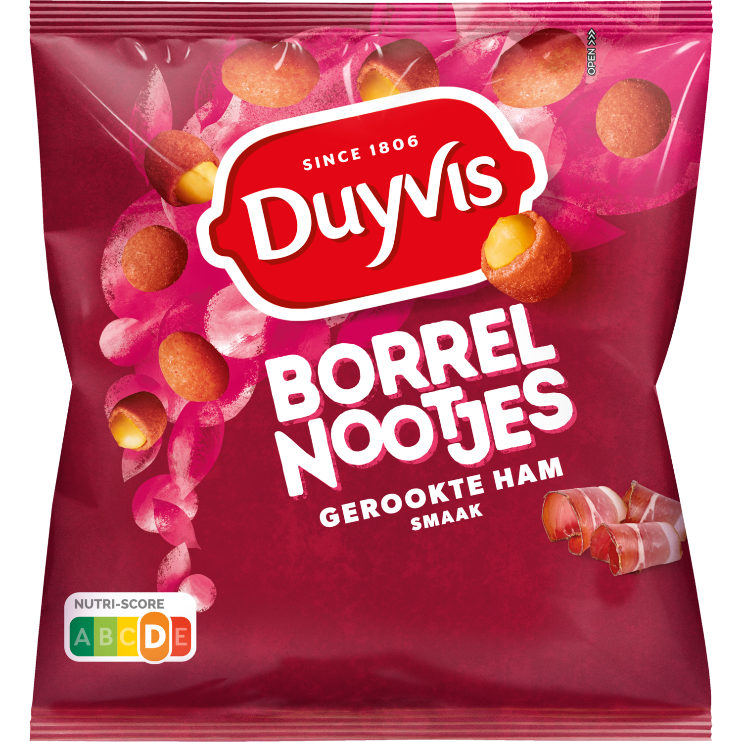 Afbeelding van Duyvis Borrelnootjes gerookte ham