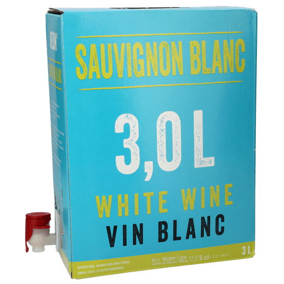 Foto van Sauvignon blanc op witte achtergrond
