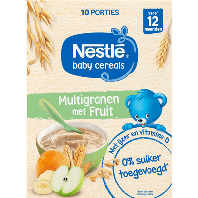Nestlé Pyamapapje multigranen fruit 12+ maanden