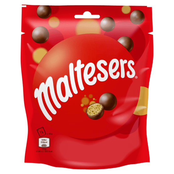 Foto van Mars Maltesers op witte achtergrond