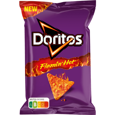 Doritos Tortilla chips flamin hot