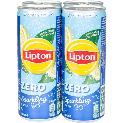 Lipton Ice tea sparkling zero 4x25 cl