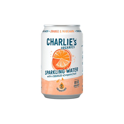 Charlie's Sparkling water orange mandarin