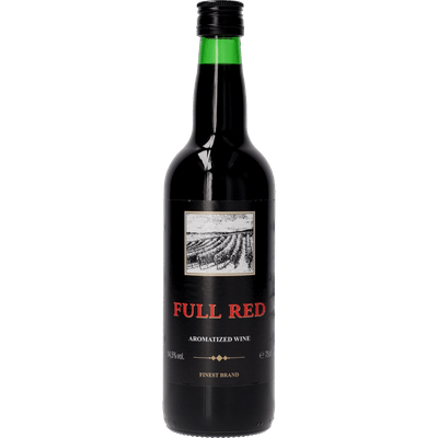 FULL RED Aromatized wine