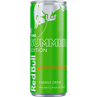 Red Bull Energy drink curuba vlierbloesem