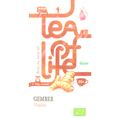 Tea of Life Vitality gember 20 zk.
