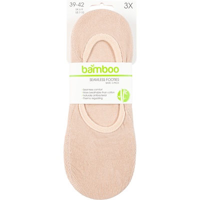 Non food Bamboo sneaker footies