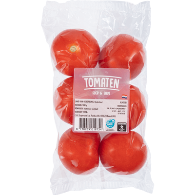 Ronde tomaten verpakt