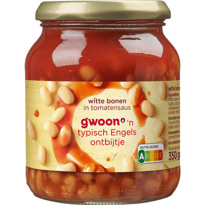 G'woon Witte bonen in tomatensaus