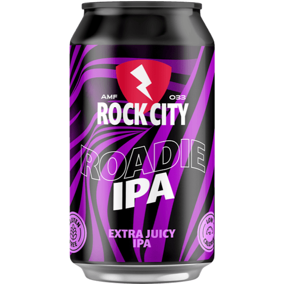 Foto van Rock City Roadie ipa op witte achtergrond