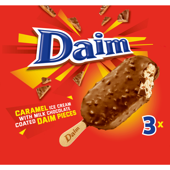 Foto van Daim Ice sticks 3 st. op witte achtergrond