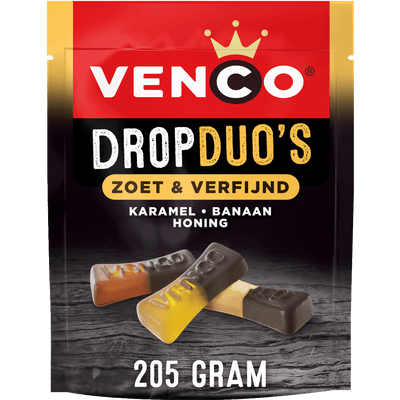 Venco Drop duo zoet & verfijnd