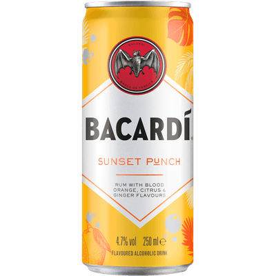 Bacardi Sunset punch