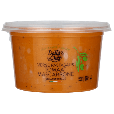 Daily Chef Verse pastasaus tomaat mascarpone