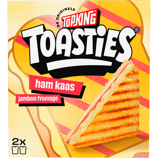 Foto van Topking Tosti 2 stuks op witte achtergrond