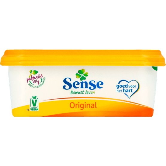 Foto van Sense Margarine original op witte achtergrond