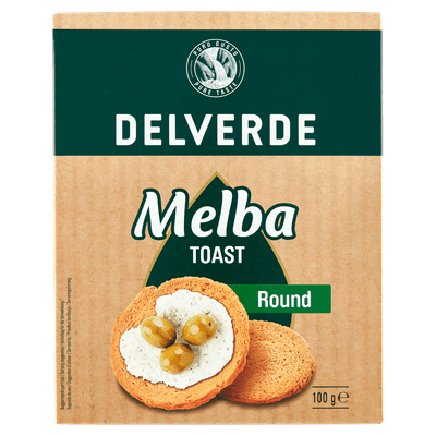 Delverde Melba toast round