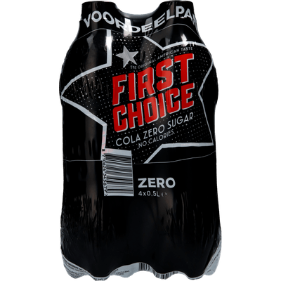 First Choice Cola zero sugar