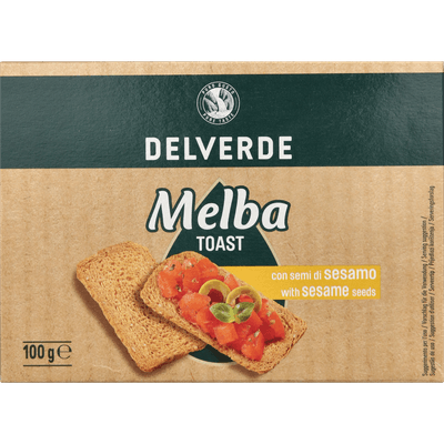 Delverde Melba toast sesam