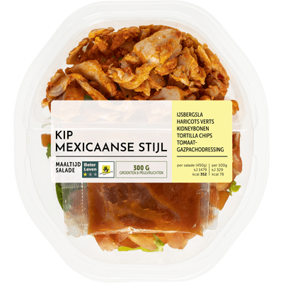 Fresh & easy Maaltijdsalade kip mexicaanse stijl