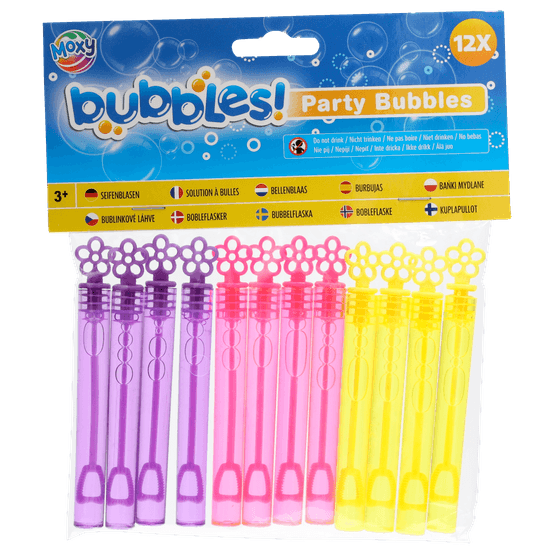 Foto van Mini bubbles op witte achtergrond