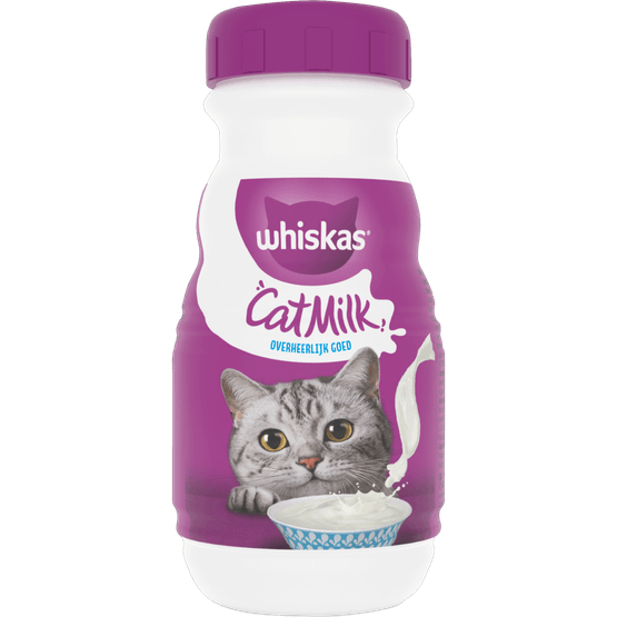 Foto van Whiskas Kattenmelk op witte achtergrond