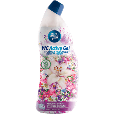 Ambi Pur Wc active gel white flowers