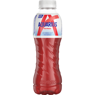 Aquarius Hydration red peach no sugar