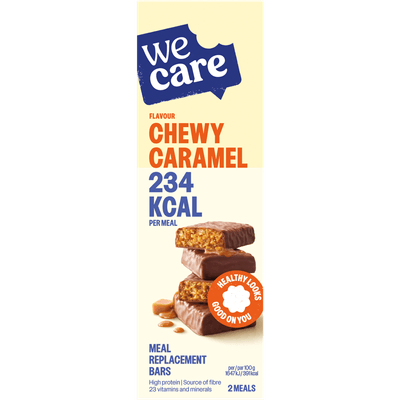 Wecare Maaltijdreep caramel