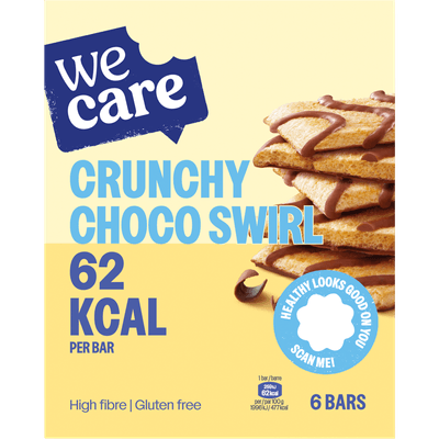 Wecare Lower kcal reep crunchy choco swirl