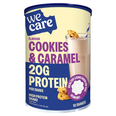 Wecare High protein shake cookies & caramel