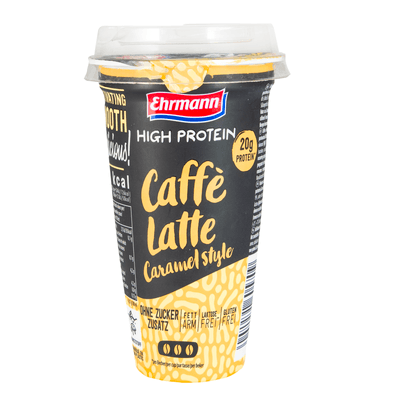 Ehrmann High protein caffe latte caramel