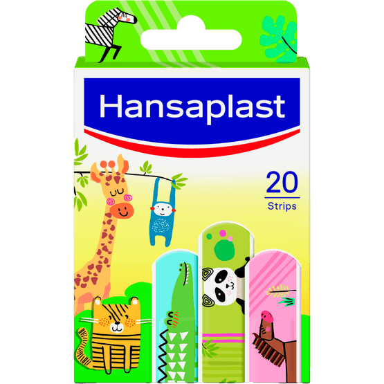 Foto van Hansaplast Pleisters kids animal op witte achtergrond