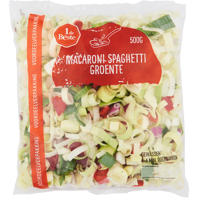 1 de Beste Macaroni spaghetti groente voordeel verpakking