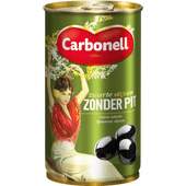Carbonell Zwarte olijven zonder pit
