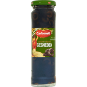 Carbonell Zwarte olijven gesneden