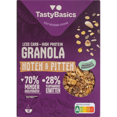 TastyBasics Granola noten en pitten