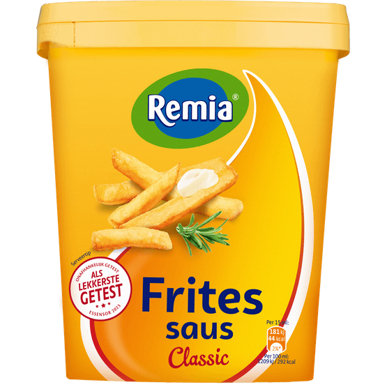 Foto van Remia Fritessaus classic op witte achtergrond