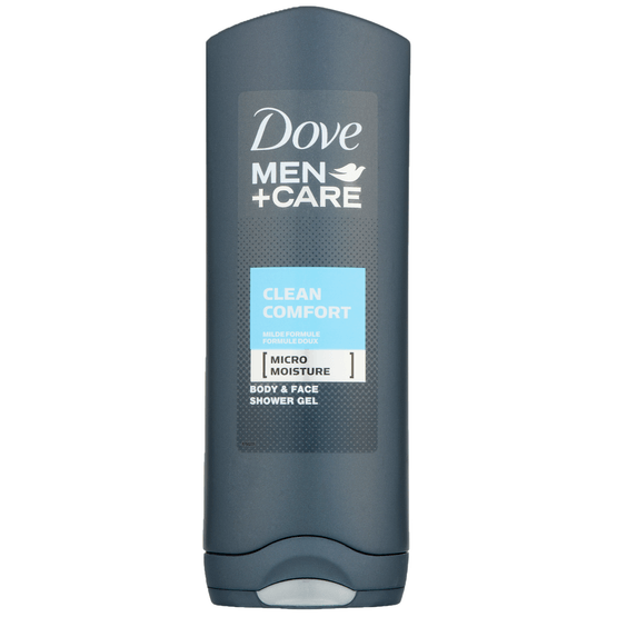 Foto van Dove Douchegel men care clean comfort op witte achtergrond