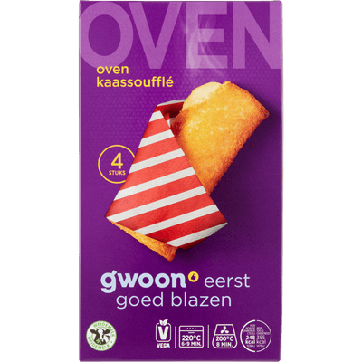 G'woon Oven kaassouffle 4 stuks