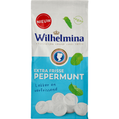 Wilhelmina Pepermunt extra fris