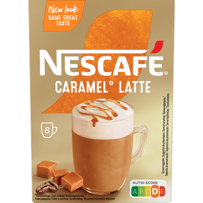 Nescafé Oploskoffie caramel latte 8 koppen