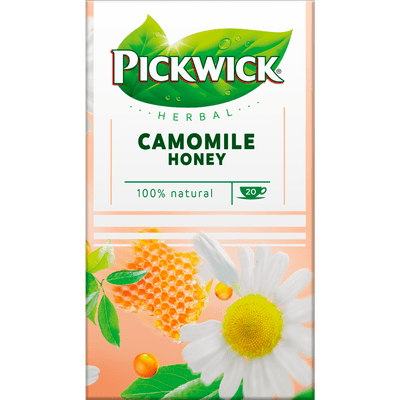 Pickwick Kamille Honing kruiden thee