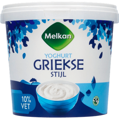 Melkan Yoghurt griekse stijl 10% vet