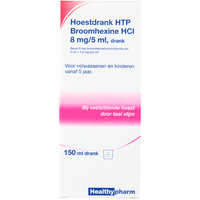 Healthypharm Hoestdrank broomhexine hcl 8mg