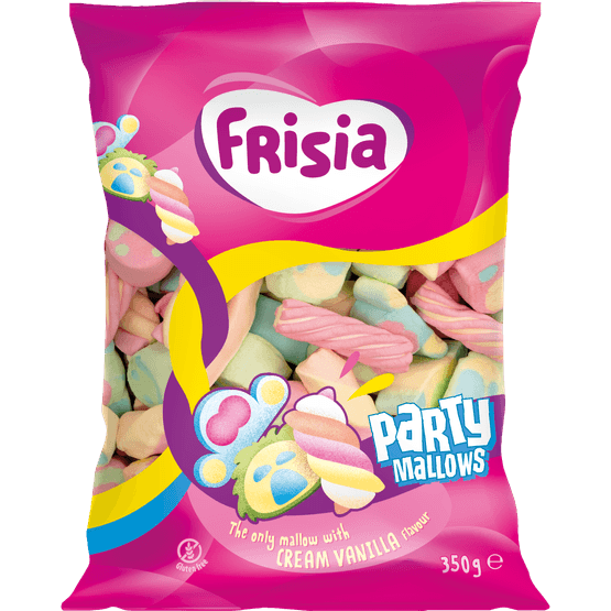 Foto van Frisia Partymallows op witte achtergrond