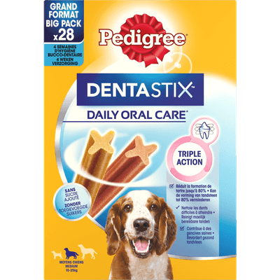 Pedigree Hondensnacks dentastix medium multipack 28 st.